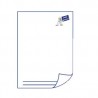 Briefpapier DIN A4, 4/0 farbig