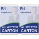 Allwetter-Carton DIN B1